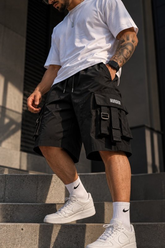 Bermuda Cargo Corta Vento Verão Masculina