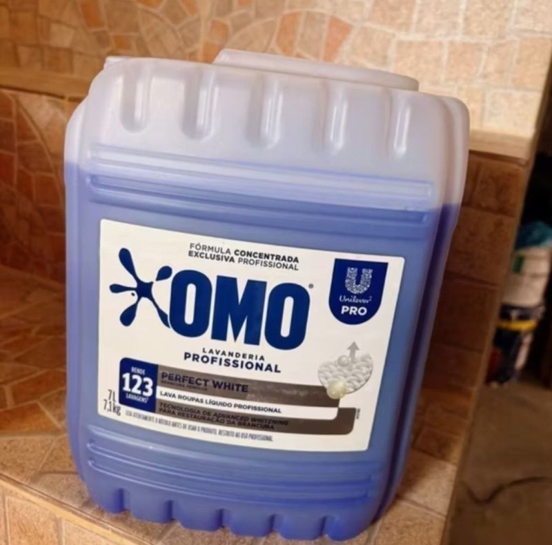 Sabão Líquido Omo Perfect White 7L