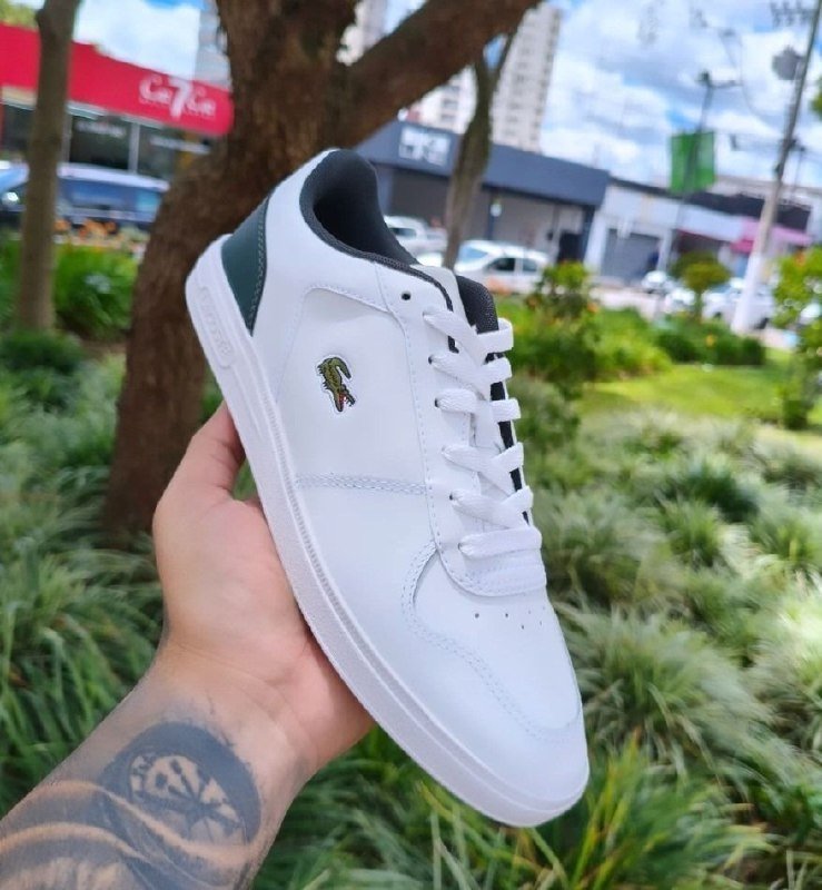 Tênis Lacoste T-base Lançamento (38 ao 40)