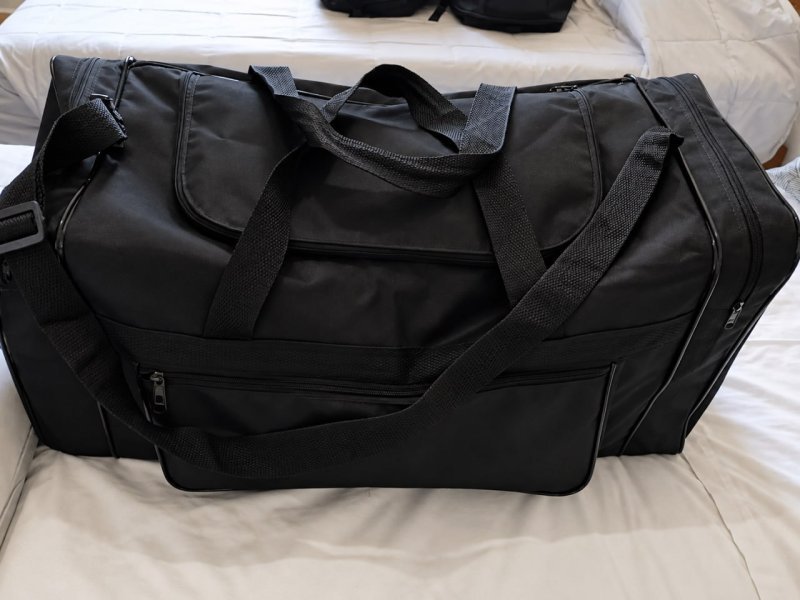 Bolsa De Viagem Dobrável 86l Extra G Reforçada Mala De Mão