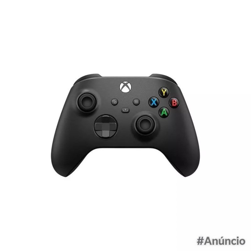 Controle para Xbox Sem Fio Carbon Black