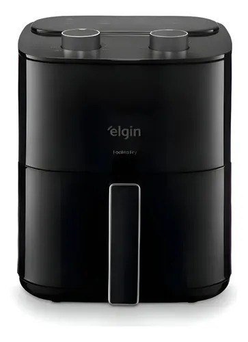 Fritadeira Air Fryer Elgin Facilita Fry 3,5l Potência 1400w Cor Preto