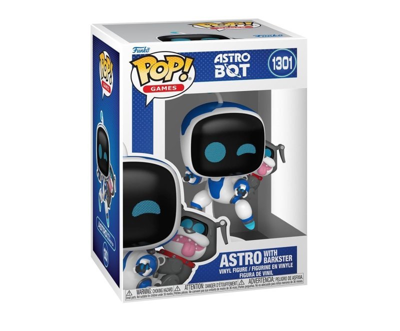 Boneco Funko Pop! Astro Bot - Astro e Barkster