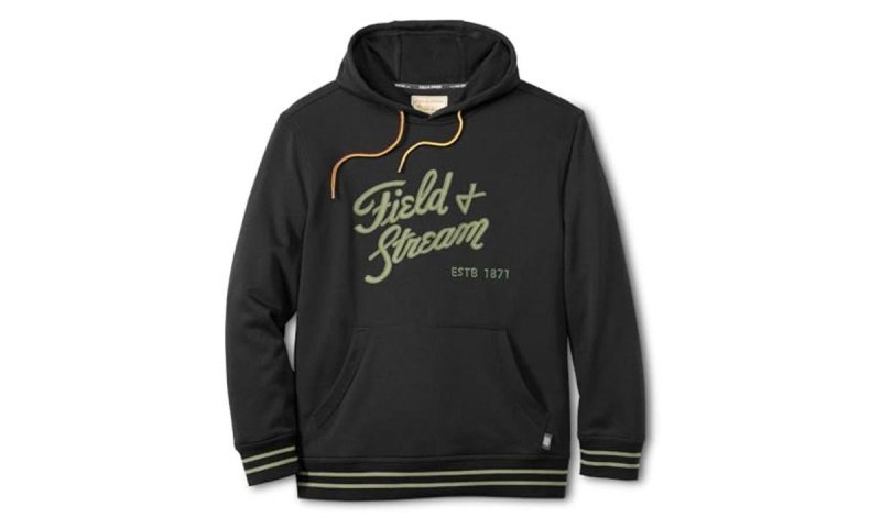Suéter com capuz French Terry Applique Hoodie Field & Stream Masculino