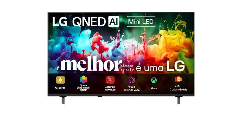 Smart Tv Lg 50'' Qned Mini Led 4K Processador A7 Ai Gen9 2026