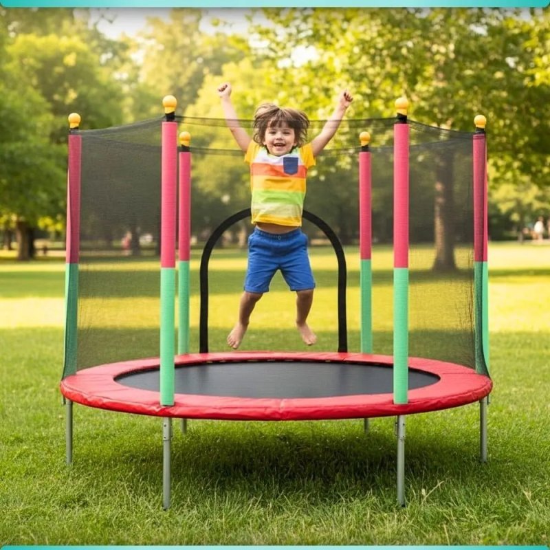 Cama Elástica Pula Pula Infantil Trampolim 1,4 Metros Atentu