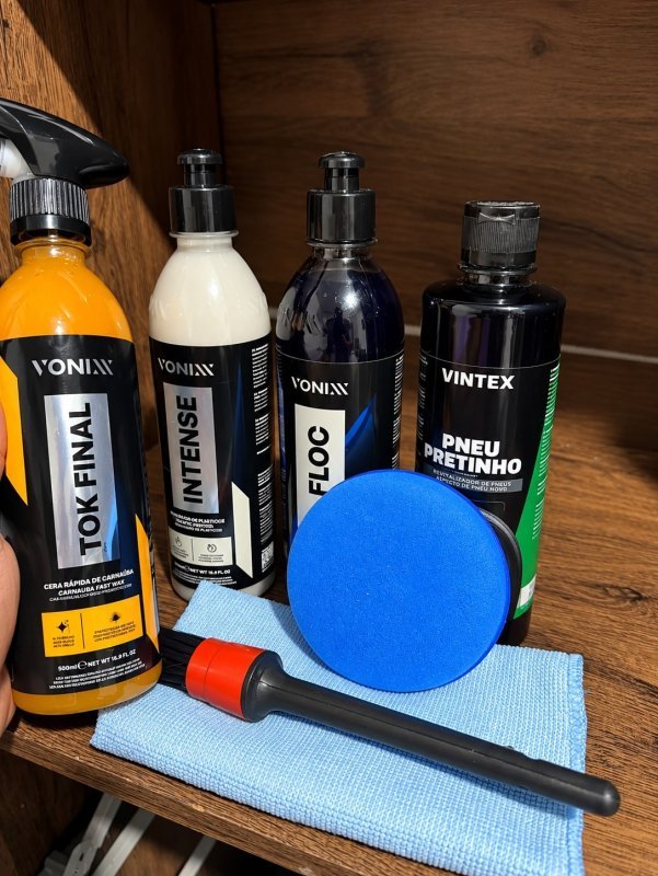 Kit Shampoo V-floc Cera Tok Final Intense Vonixx Pretinho