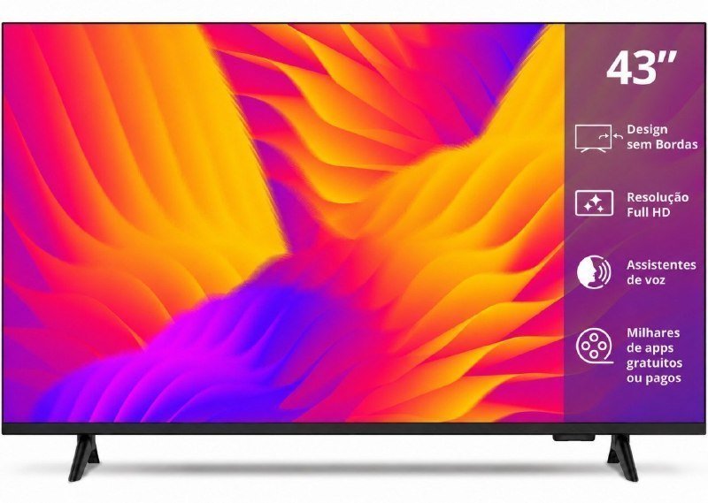 Smart 43" TV AOC TV Full HD 43S5155/78G