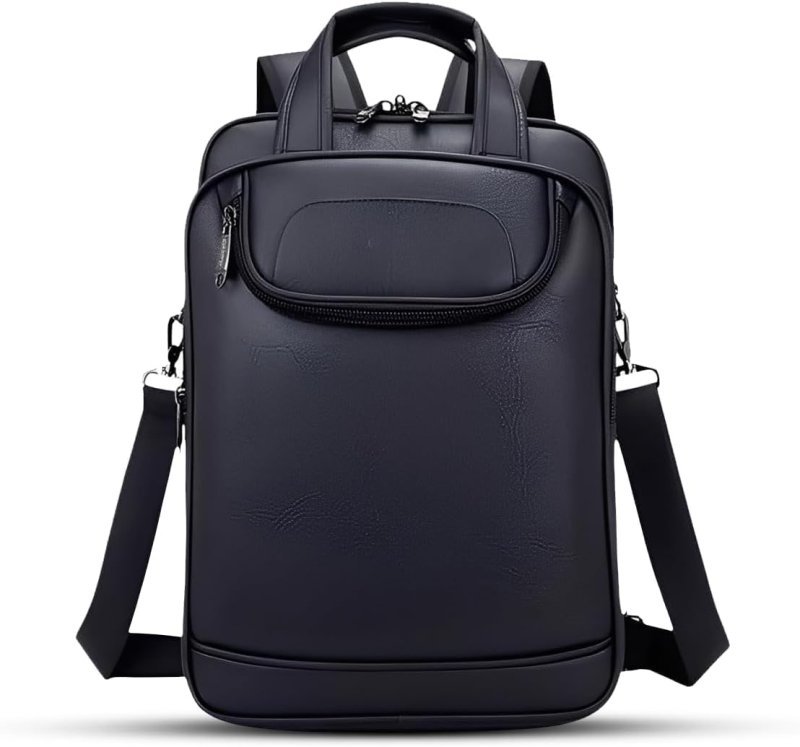 Mochila Couro Reforçada Executiva Grande – Notebook