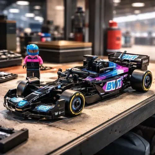 Speed Champions Carro de Corrida BWT Alpine F1 Team A524 #77248 (258 Peças) LEGO + Frete Grátis