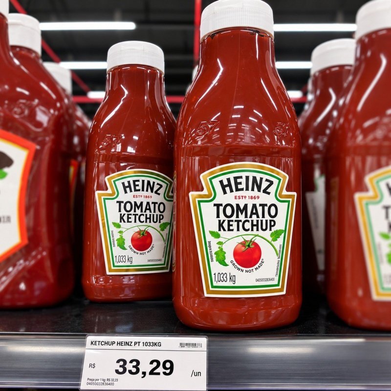 Heinz Ketchup Tradicional 1,033KG com Frete Grátis
