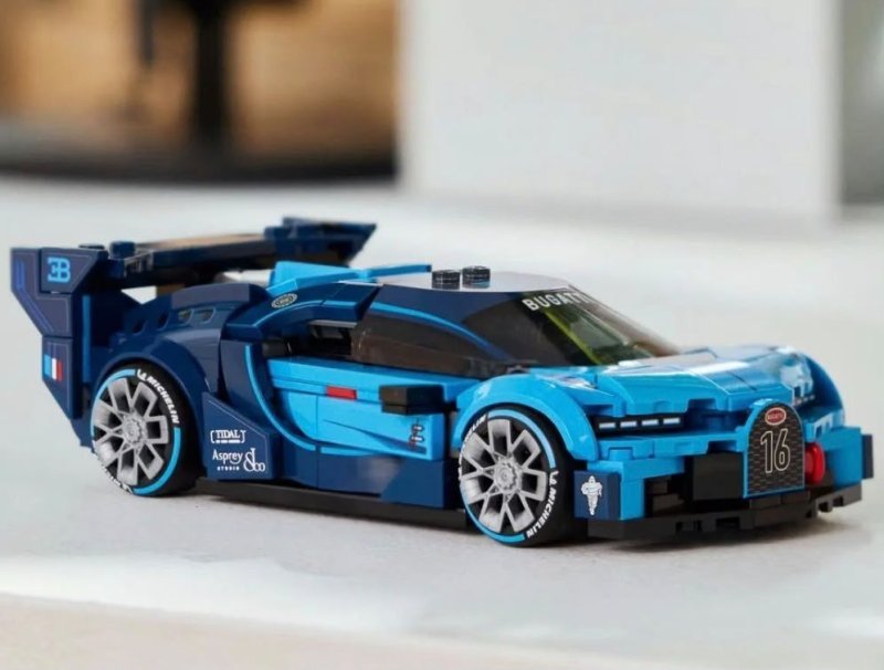 LEGO Speed Champions Hipercarro Esportivo Bugatti Vision Gran Turismo 77253