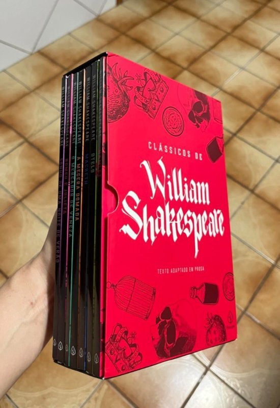 Box Clássicos de William Shakespeare - com 7 marcadores de páginas