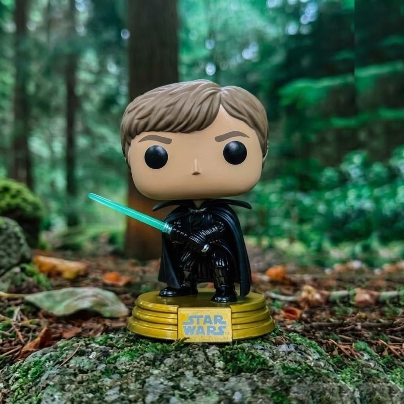 Funko Pop Star Wars Luke Skywalker Legends Glows + Frete Grátis