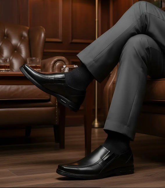 Sapato Social Masculino Bico Quadrado Bertelli