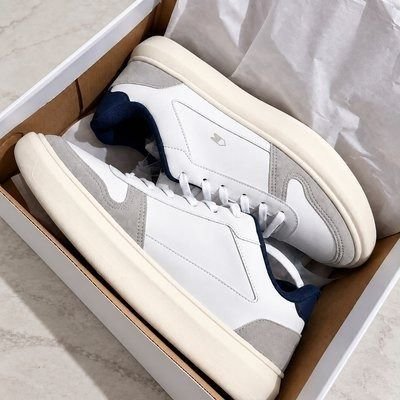Tênis Sapatenis Masculino Sandrini Evoke Lite Branco Couro (39 ao 44)