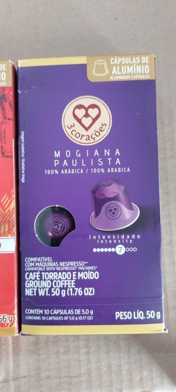 3 Corações 10 Cápsulas de Café Mogiana Paulista + Frete Grátis