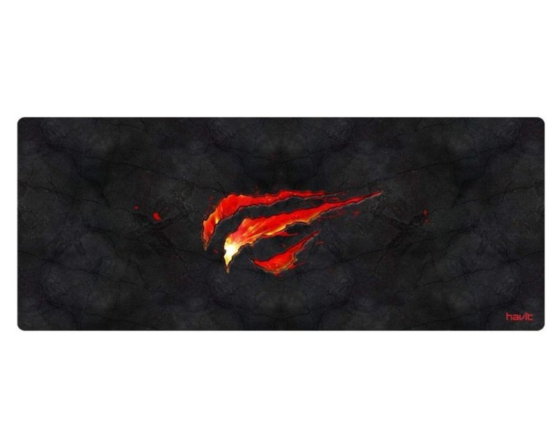 Havit Mouse Pad Grande 70 X 30 Cm Gamer, Hv-MP861, Movimento Suave e Preciso, Costurado, Preto