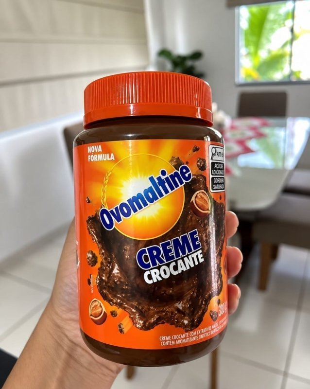 Creme Crocante Ovomaltine Pote 530g