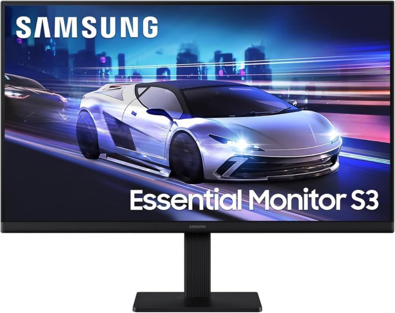 Monitor Gamer Samsung 24" FHD, 120 Hz, HDMI, Preto, S3