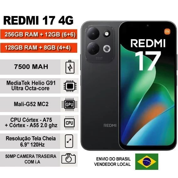 Celular Xiaomi Redmi 17 4G