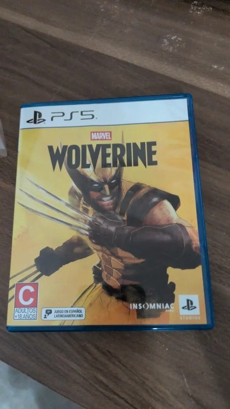 Jogo Marvel's Wolverine Para Playstation 5 (físico) + Frete Grátis