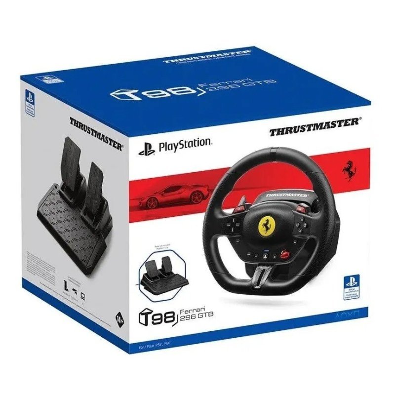 Volante Thrustmaster T98 Ferrari 296 GTB Direct Drive + Frete Grátis