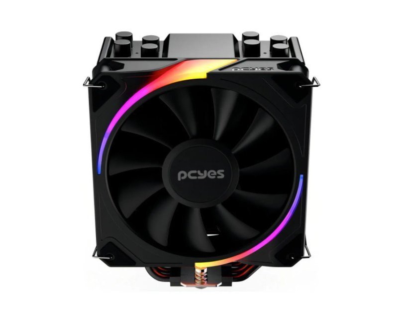 Cooler Para Processador Pcyes Frost Pulse ARGB Black Vulcan