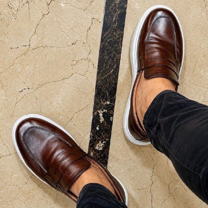 Sapato Loafer Mocassim Couro + Frete Grátis