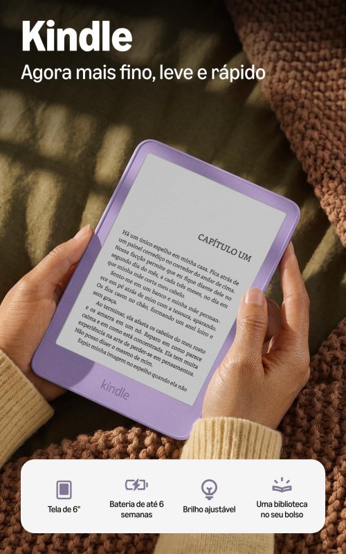 Amazon Kindle 16 GB (modelo mais recente)