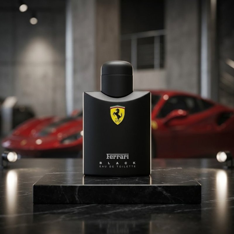 Perfume Ferrari Black Masculino Edt - 125ml