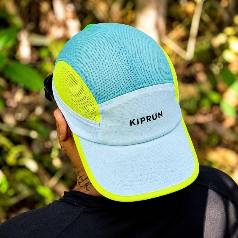 Boné De Corrida Unissex Kiprun Integração Verde Tamanho Único Liso