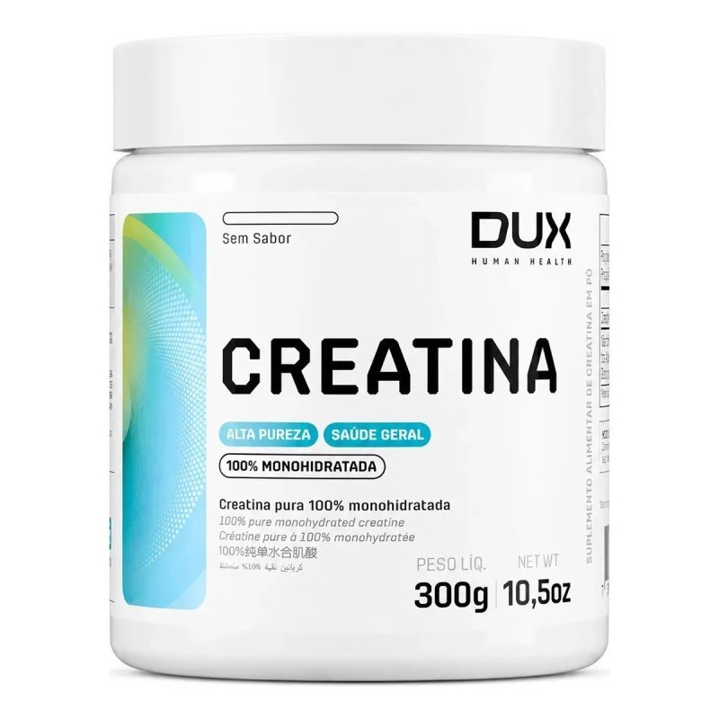 Creatina Dux Nutrition em pó Sem sabor x 300g
