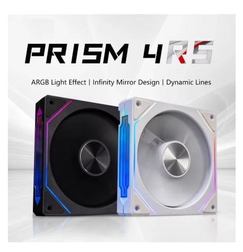 Kit 4 Fans ARGB Prism 4RS