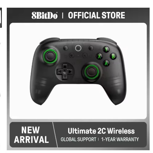 8BitDo - Ultimate 2C Wireless Gaming Controller for PC