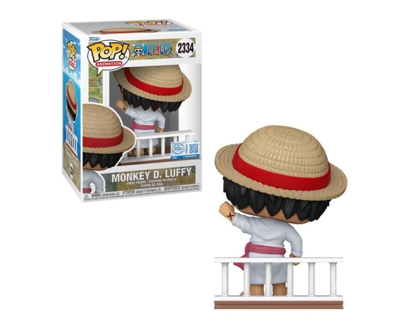 Boneco Funko Pop! Exclusivo One Piece Alabasta - Luffy