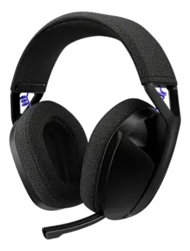 Headset Gamer Sem Fio Logitech G321 LIGHTSPEED/Bluetooth, bateria durável, Compatível com PC/PS4/PS5/Nintendo Switch/Smartphone - Preto
