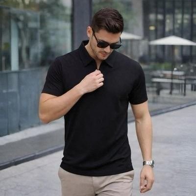 Camisa Polo Masculina Tecido Tech Confortavel Casual (P ao G1)