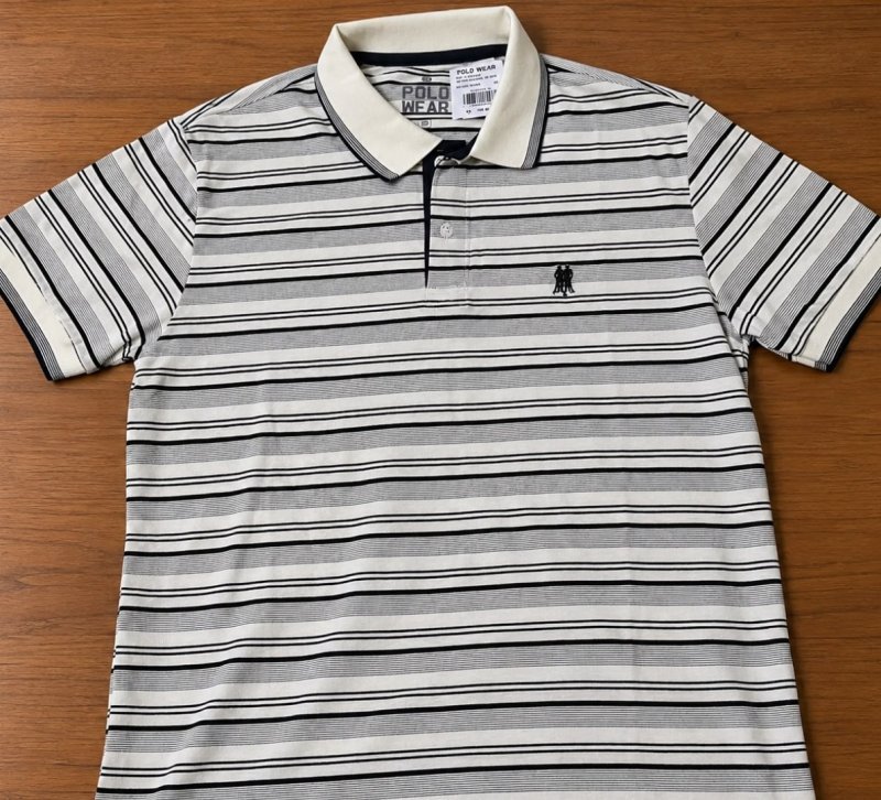 Camisa Polo Masculina Polo Wear Piquet Listrada