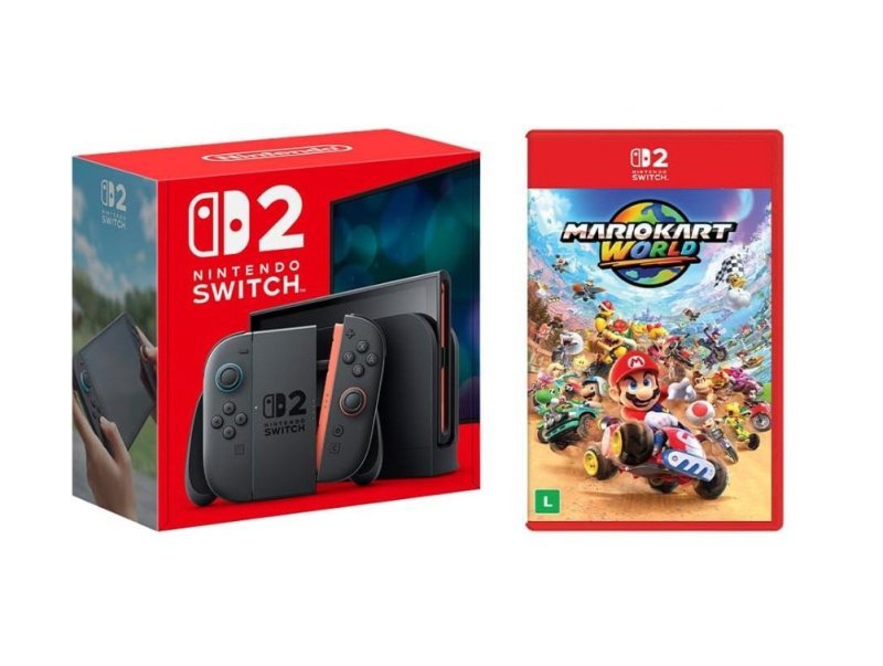 Console Nintendo Switch 2 + Jogo Mario Kart World