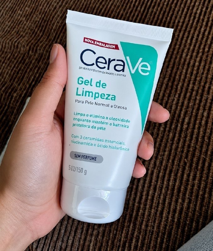 Gel de Limpeza Facial CeraVe 150g + Frete Grátis