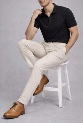 Calça Masculina Alfaiataria Italiana Moderna Social Aba (M ao GG)