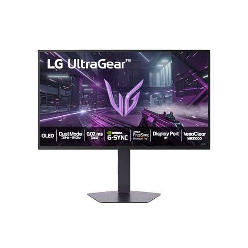 LG UltraGear Monitor Gamer OLED 27" OLED Dual-Mode (QHD 540Hz <-> FHD 720Hz) 0.02ms