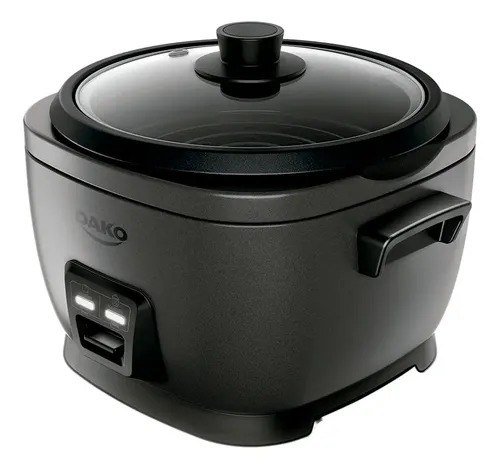Panela De Arroz Elétrica Dako 700w Com 4 L 10 Xícaras Cinza