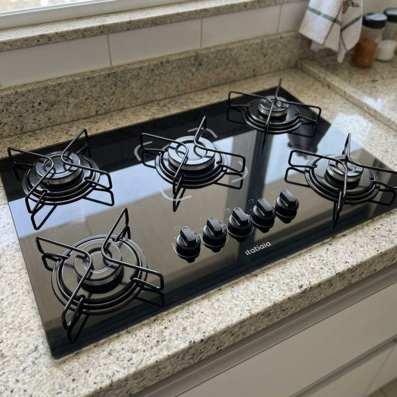 Cooktop Fogão Itatiaia Essencial 5 Bocas Bivolt Preto + Frete Grátis