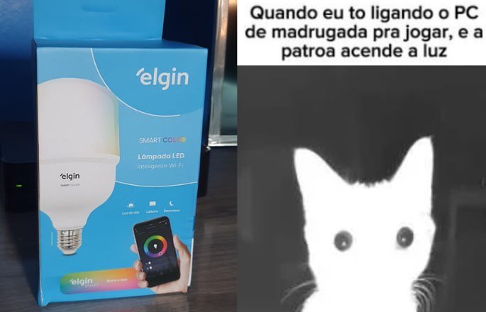 Lâmpada Inteligente Elgin 30W RGB Wi-fi