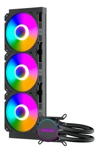 Water Cooler Mach1 Logic, Rgb, 360mm, Amd E Intel, Preto