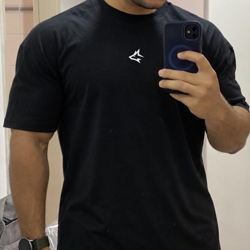 Camiseta Oversized Alpha Lupus (P ao G2)