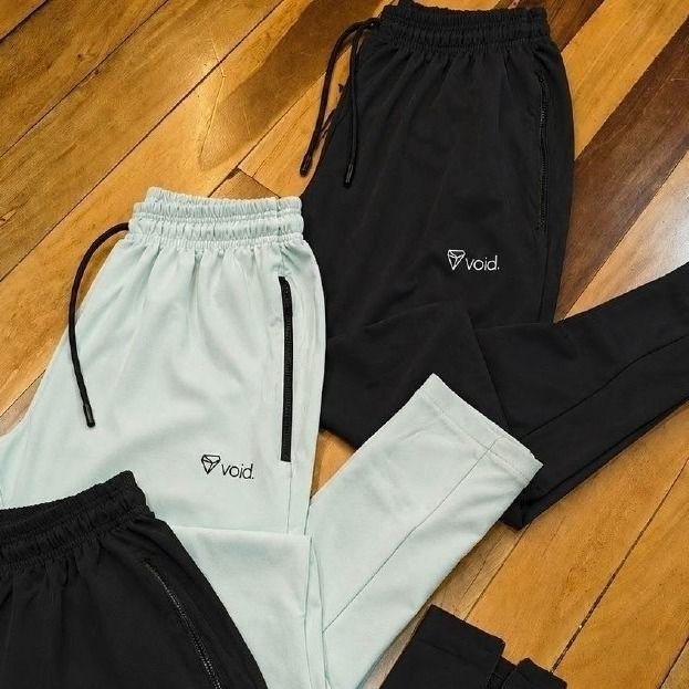 Kit com 2 Calças Jogger Tactel Com Elastano