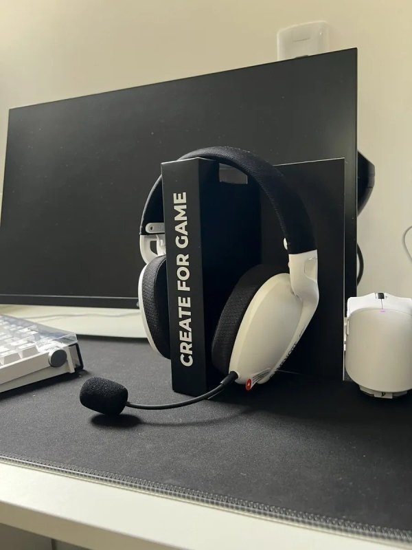 Headset Gamer Sem Fio Havit Gamenote Fuxi-h6 - Branco + Frete Grátis